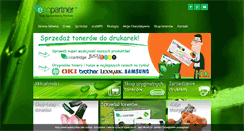 Desktop Screenshot of ecopartner.pl